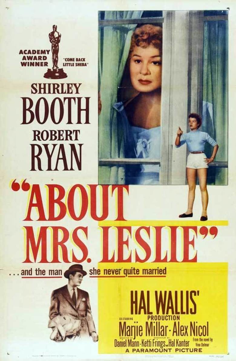 About Mrs Leslie movie poster