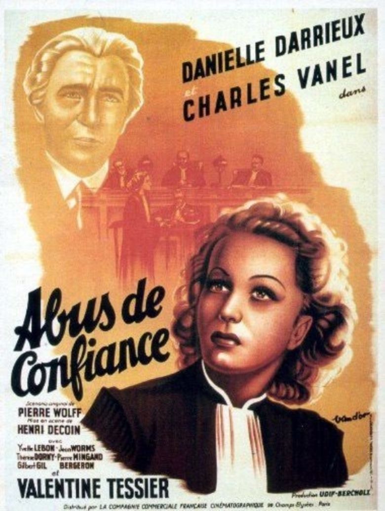 Abused Confidence movie poster