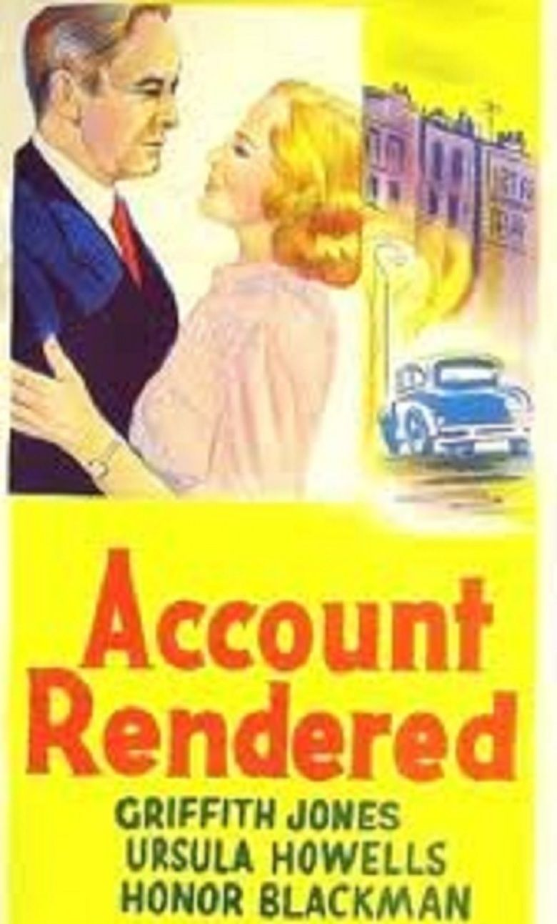 Account Rendered (1957 film) movie poster
