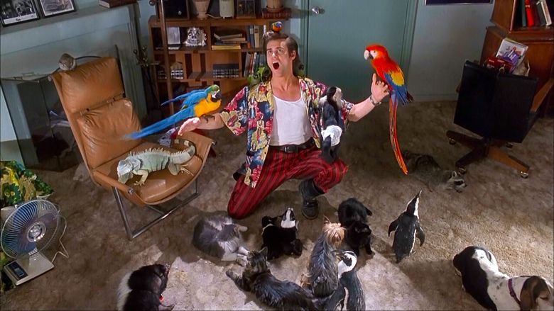 Ace Ventura: Pet Detective movie scenes