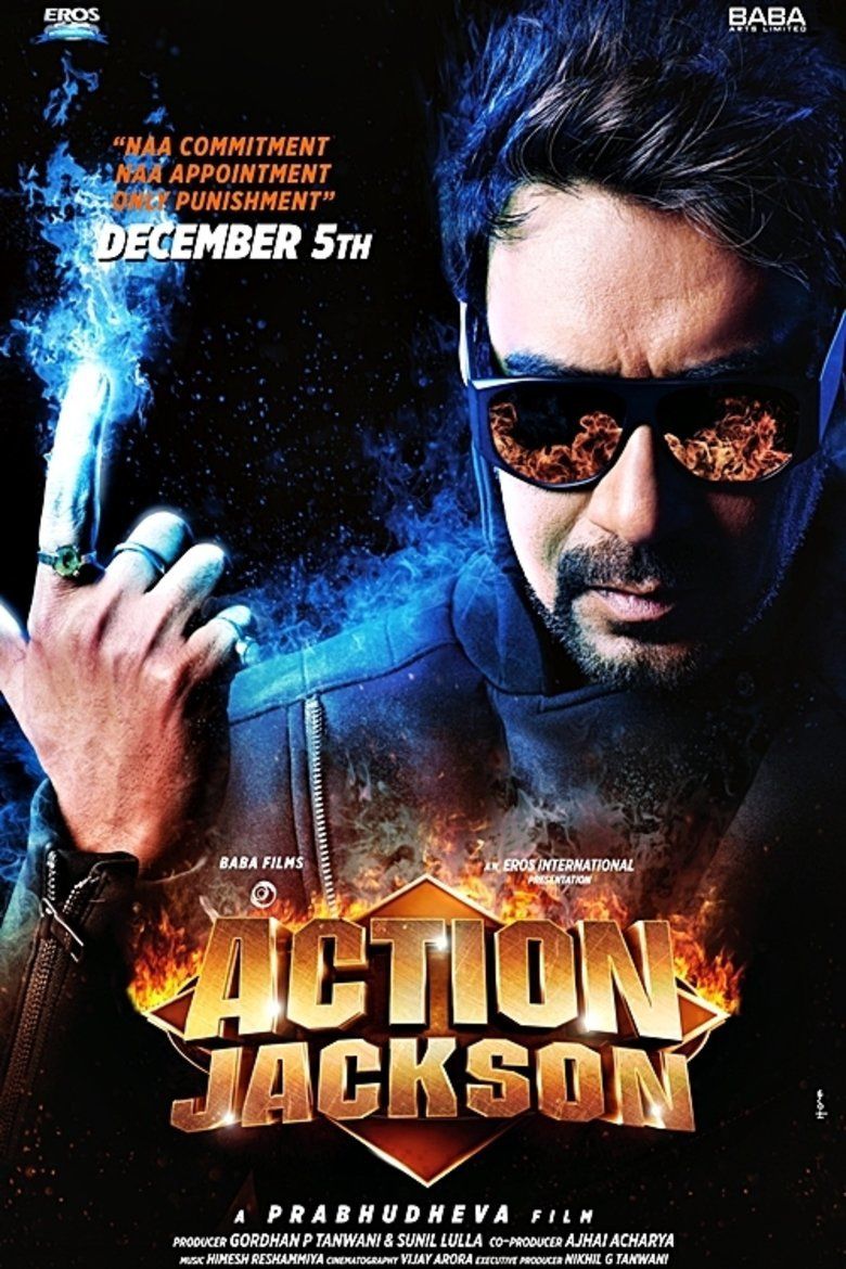 Action Jackson (2014 film) movie poster