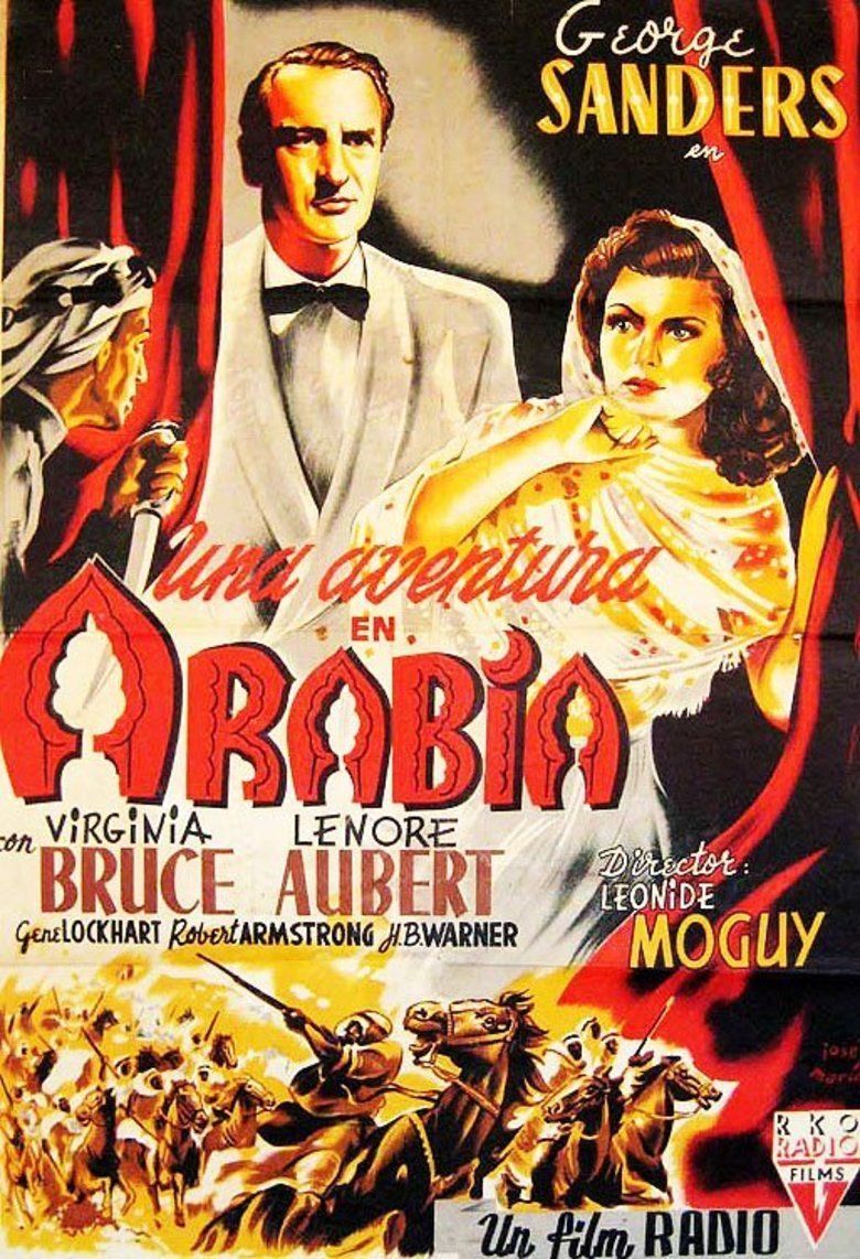 Action in Arabia movie poster