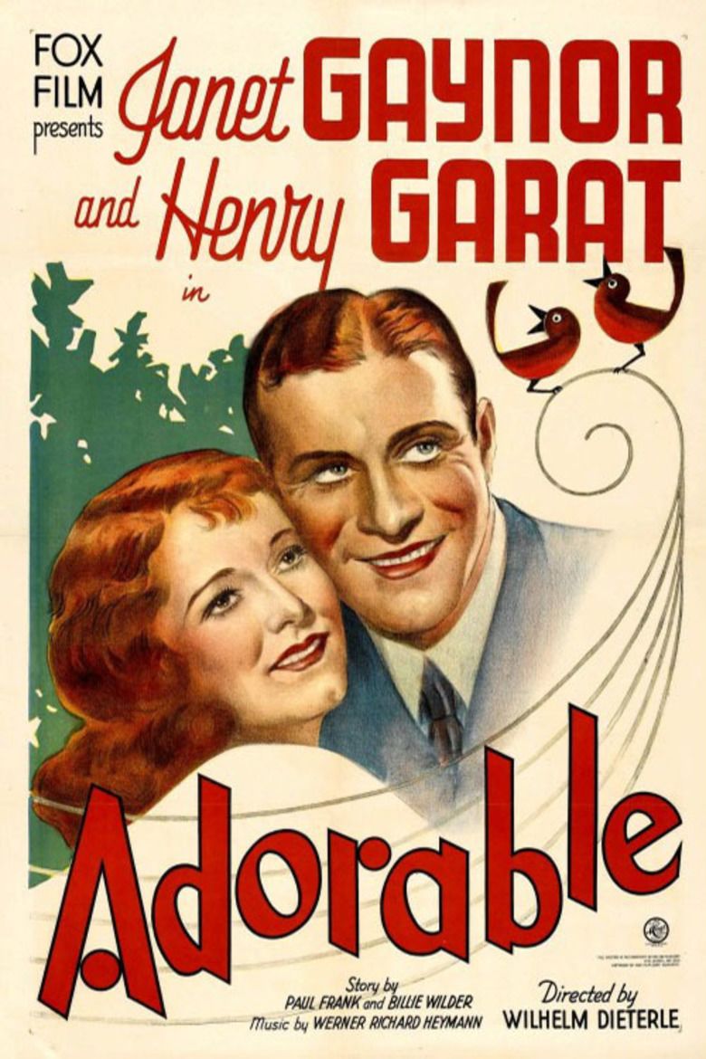 Adorable (film) movie poster
