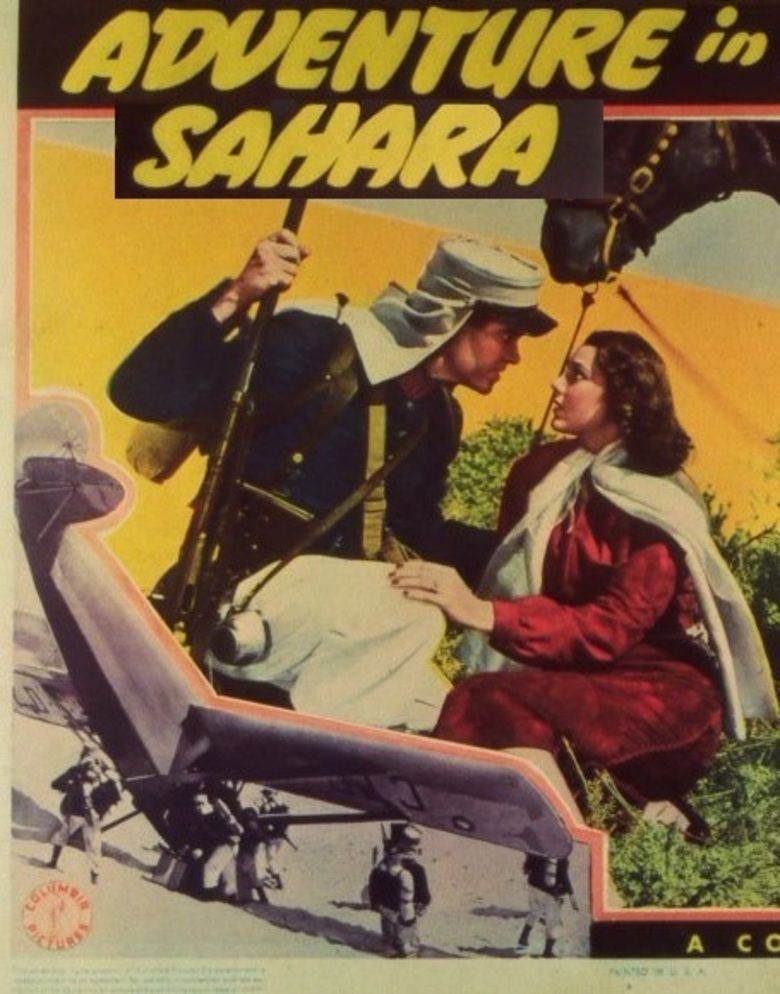 Adventure in Sahara movie poster