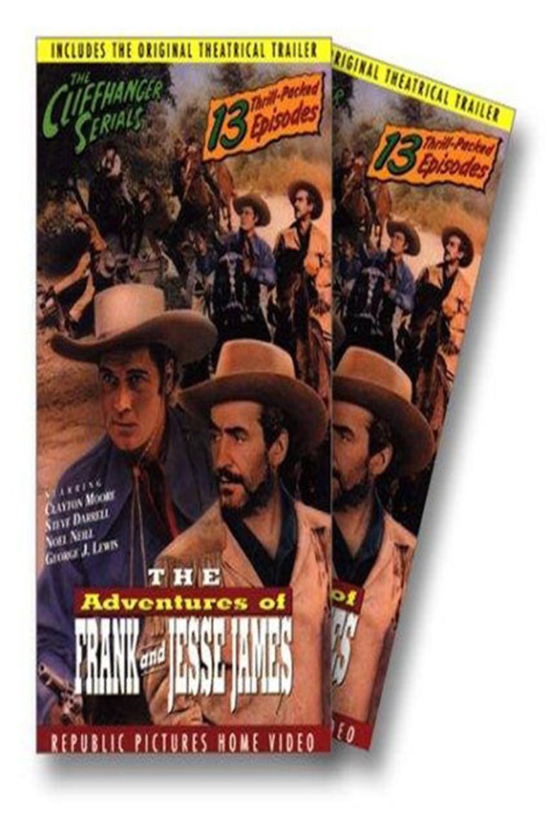 Adventures of Frank and Jesse James movie poster
