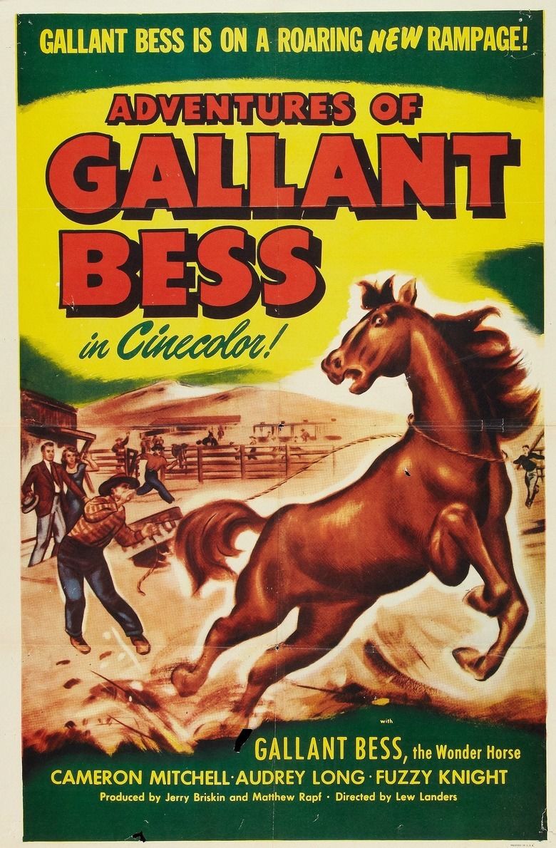 Adventures of Gallant Bess movie poster