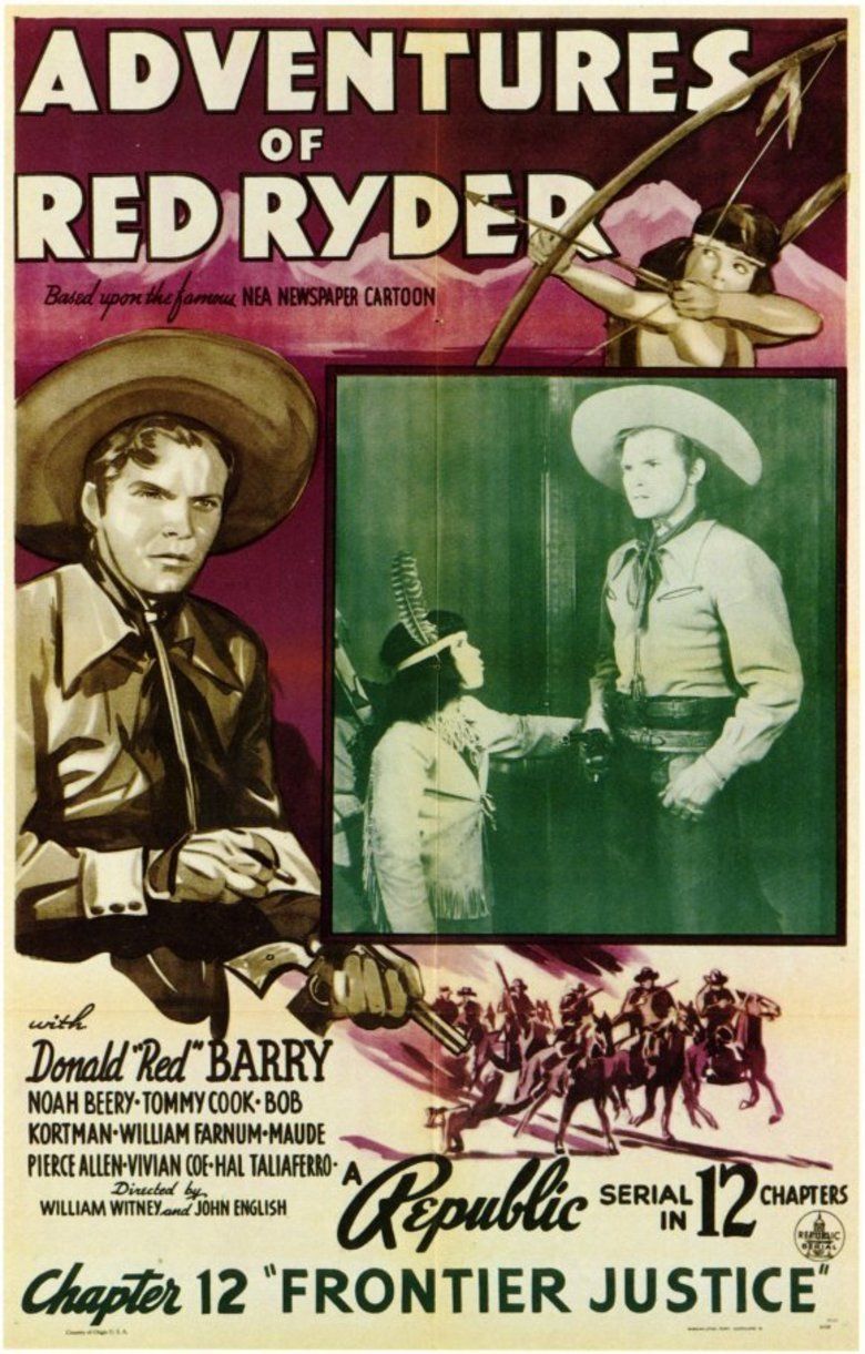 Adventures of Red Ryder movie poster
