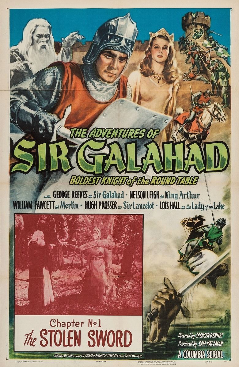 Adventures of Sir Galahad movie poster