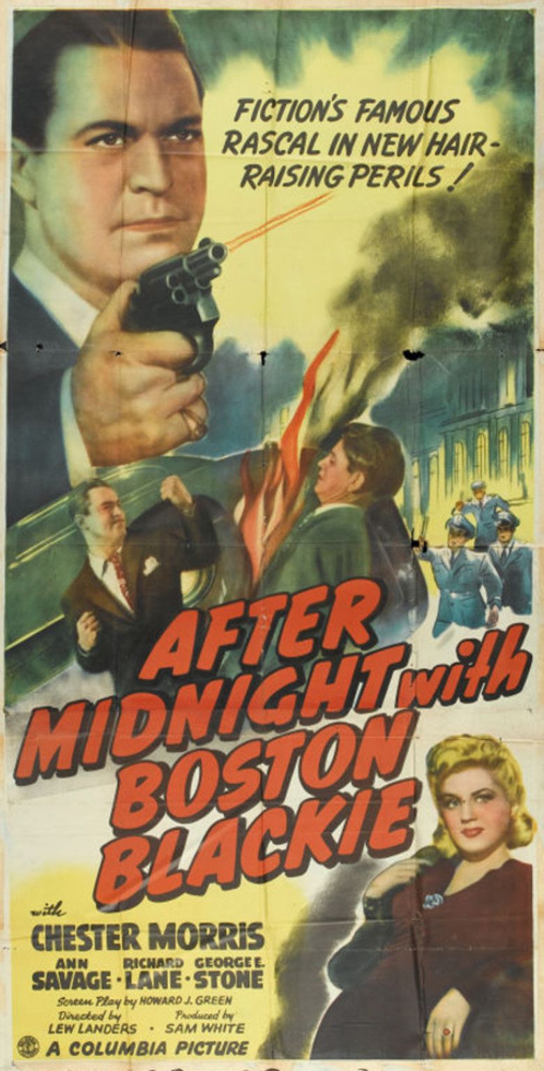After Midnight with Boston Blackie movie poster