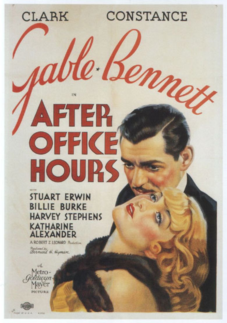 After Office Hours movie poster