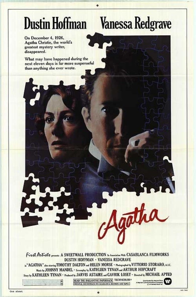 Agatha (film) movie poster