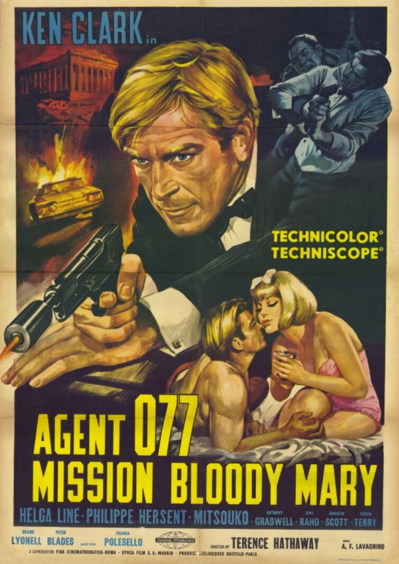 Agent 077: Mission Bloody Mary movie poster