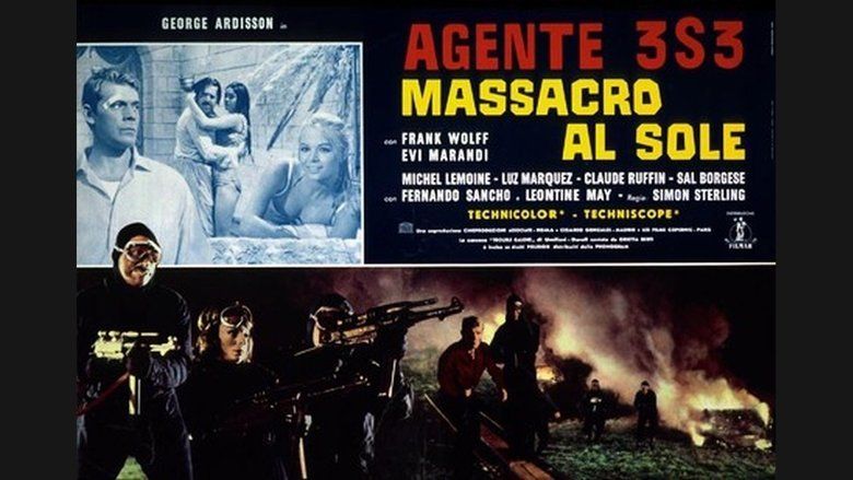Agent 3S3, Massacre in the Sun movie scenes