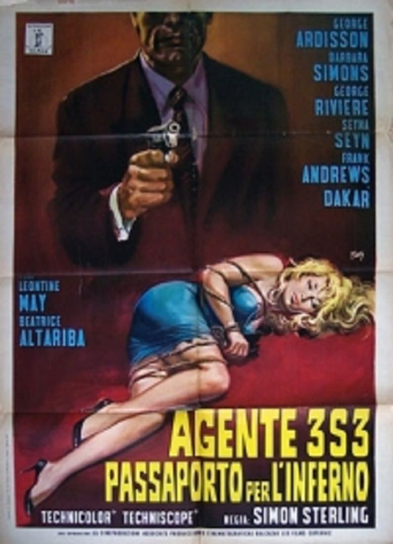 Agent 3S3: Passport to Hell movie poster