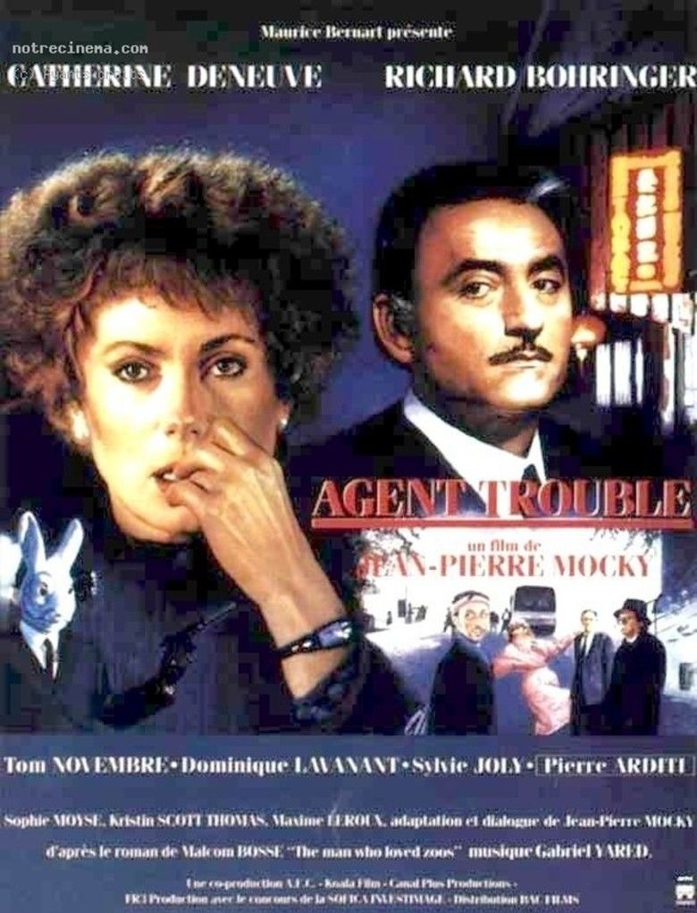 Agent trouble movie poster