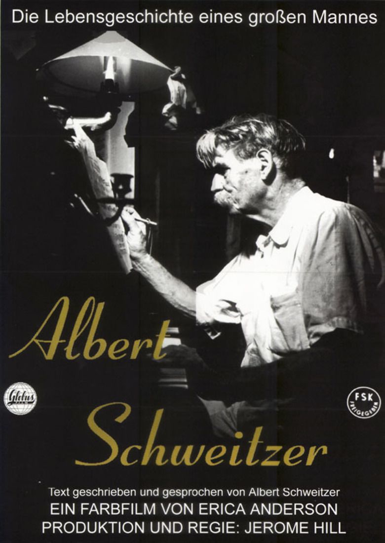 Albert Schweitzer (film) movie poster