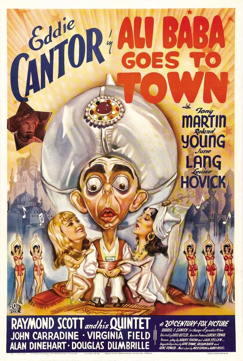 Ali Baba Goes to Town movie poster