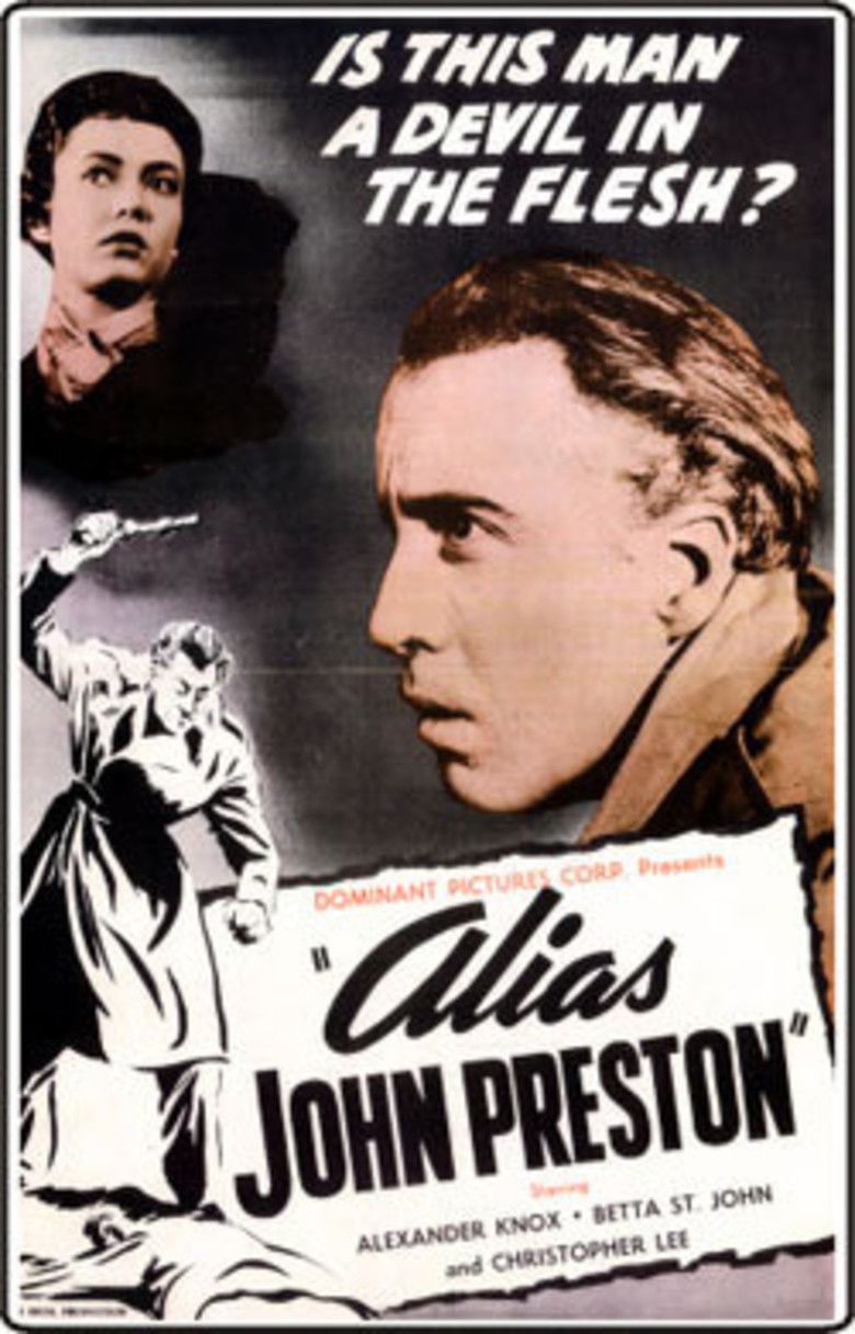 Alias John Preston movie poster