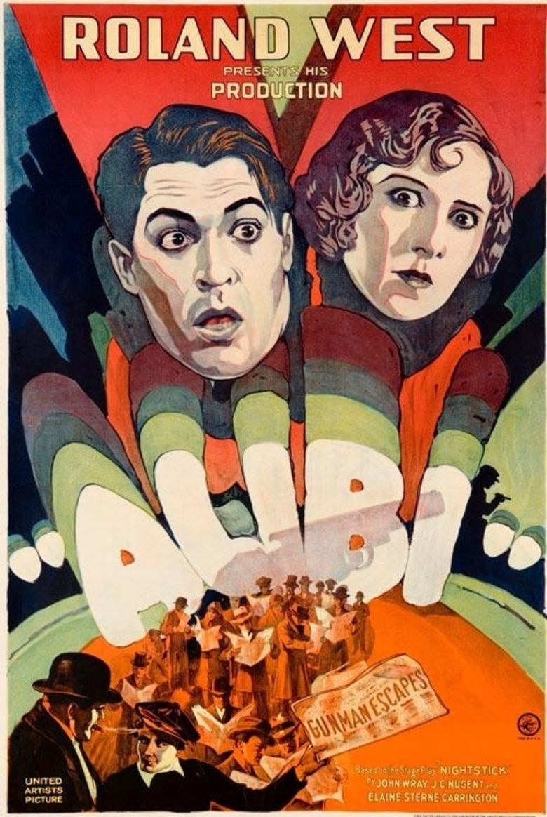 Alibi (1929 film) movie poster