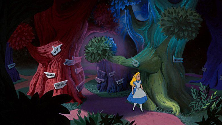 Alice in Wonderland (1951 film) movie scenes