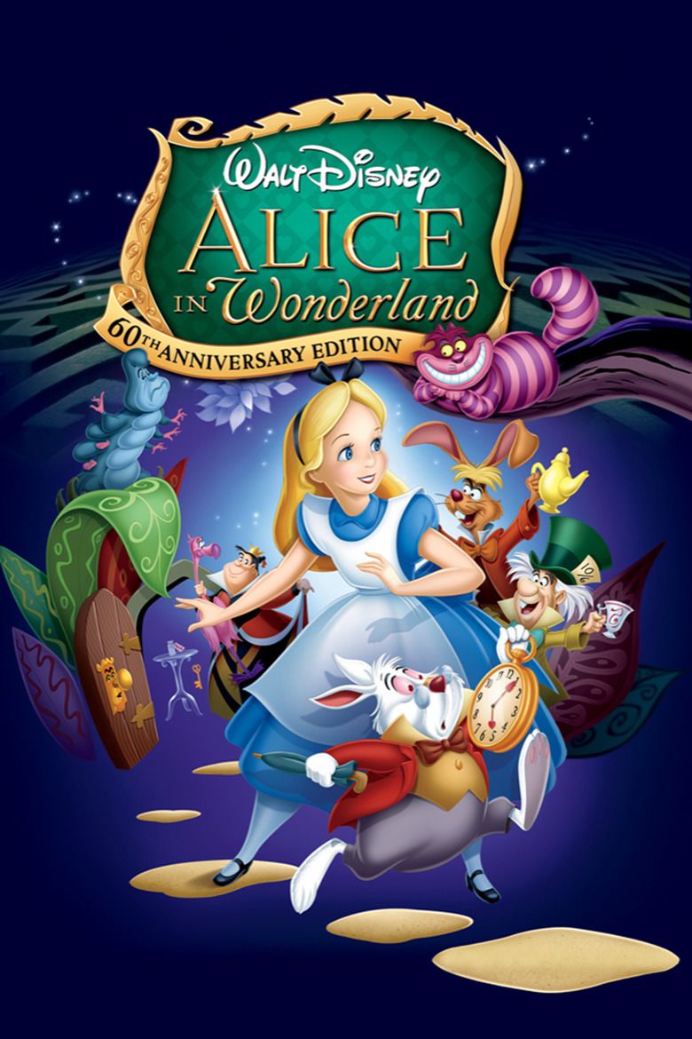 Alice in Wonderland (1951 film) movie poster