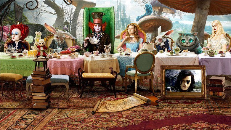 Alice in Wonderland (2010 film) movie scenes