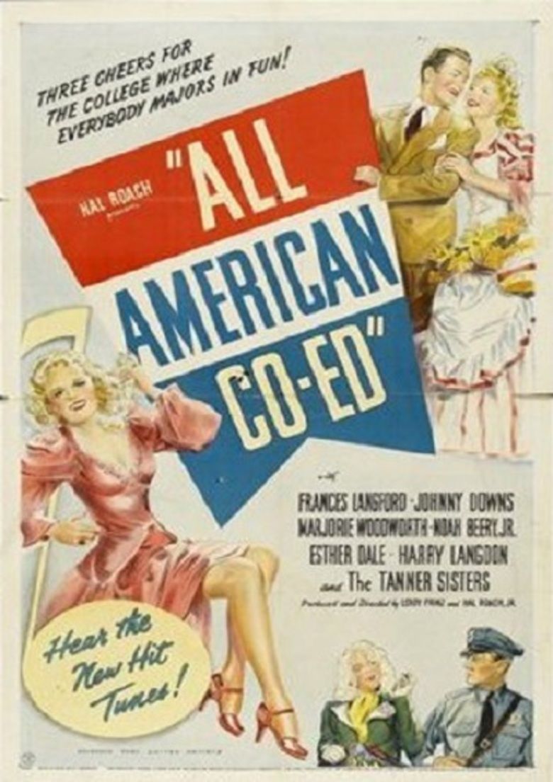All American Co Ed movie poster