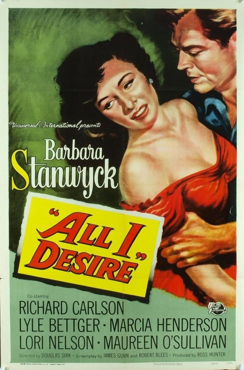 All I Desire movie poster