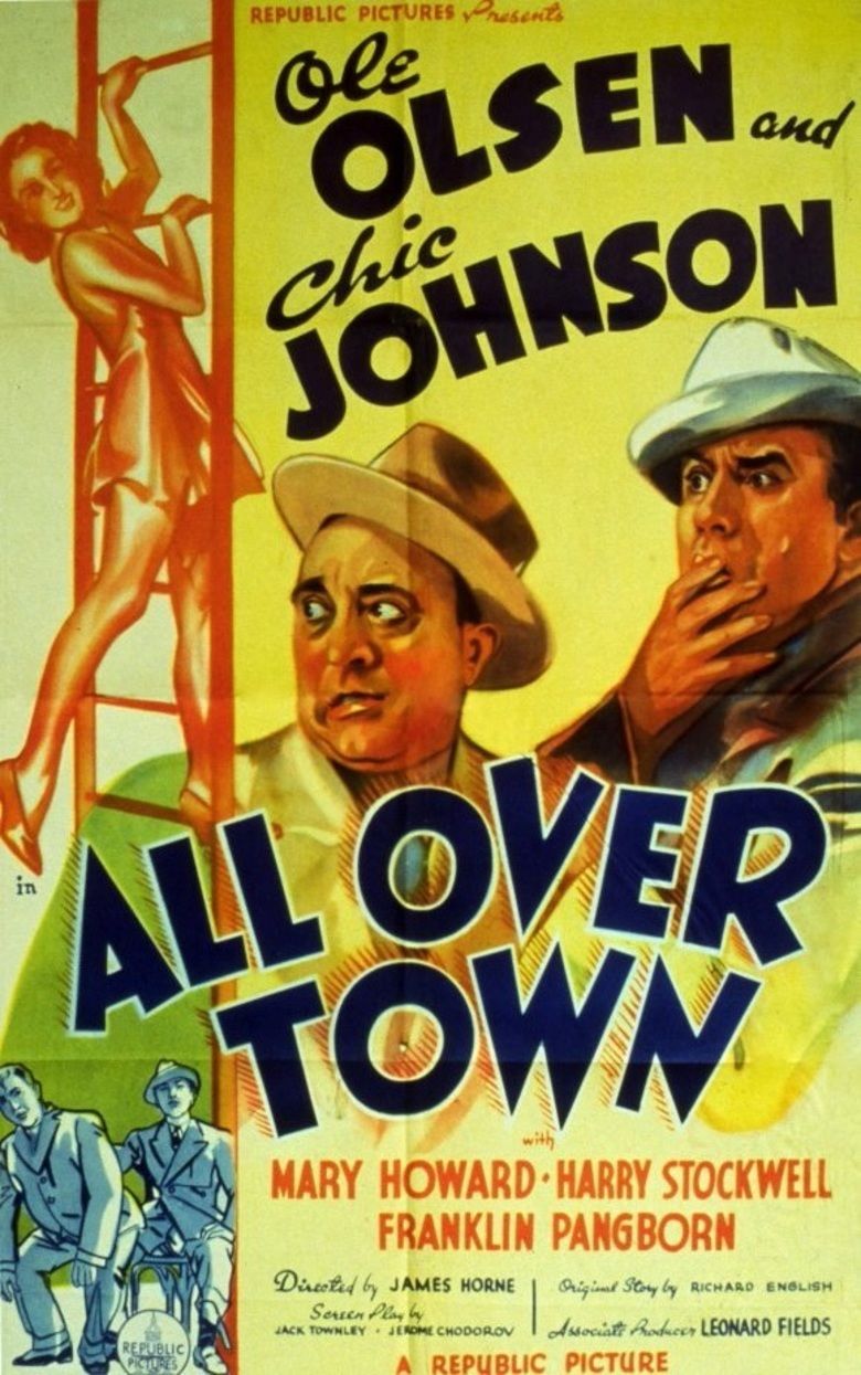 All Over Town movie poster