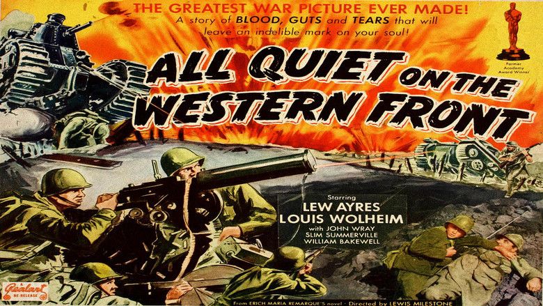 All Quiet on the Western Front (1930 film) movie scenes