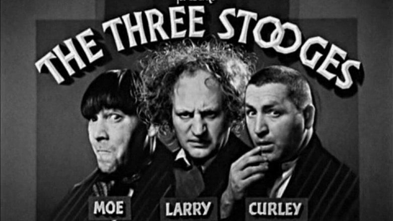 All the Worlds a Stooge movie scenes