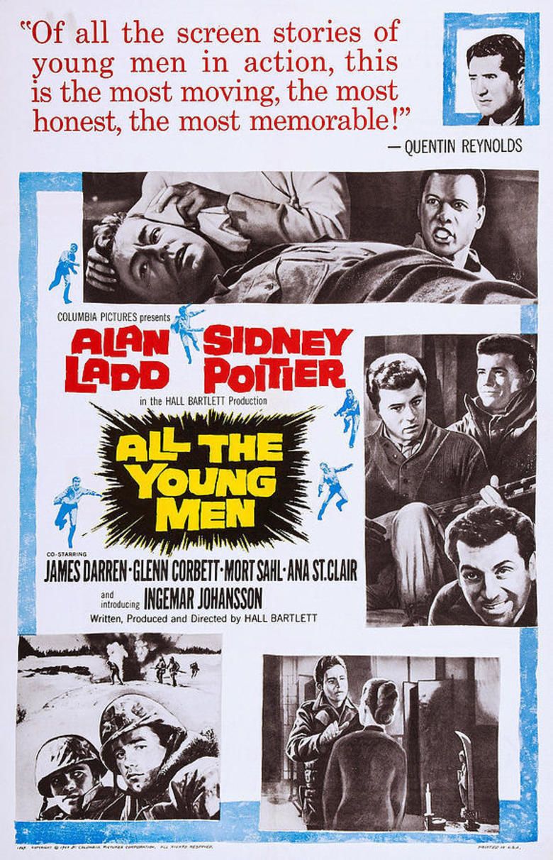 All the Young Men movie poster