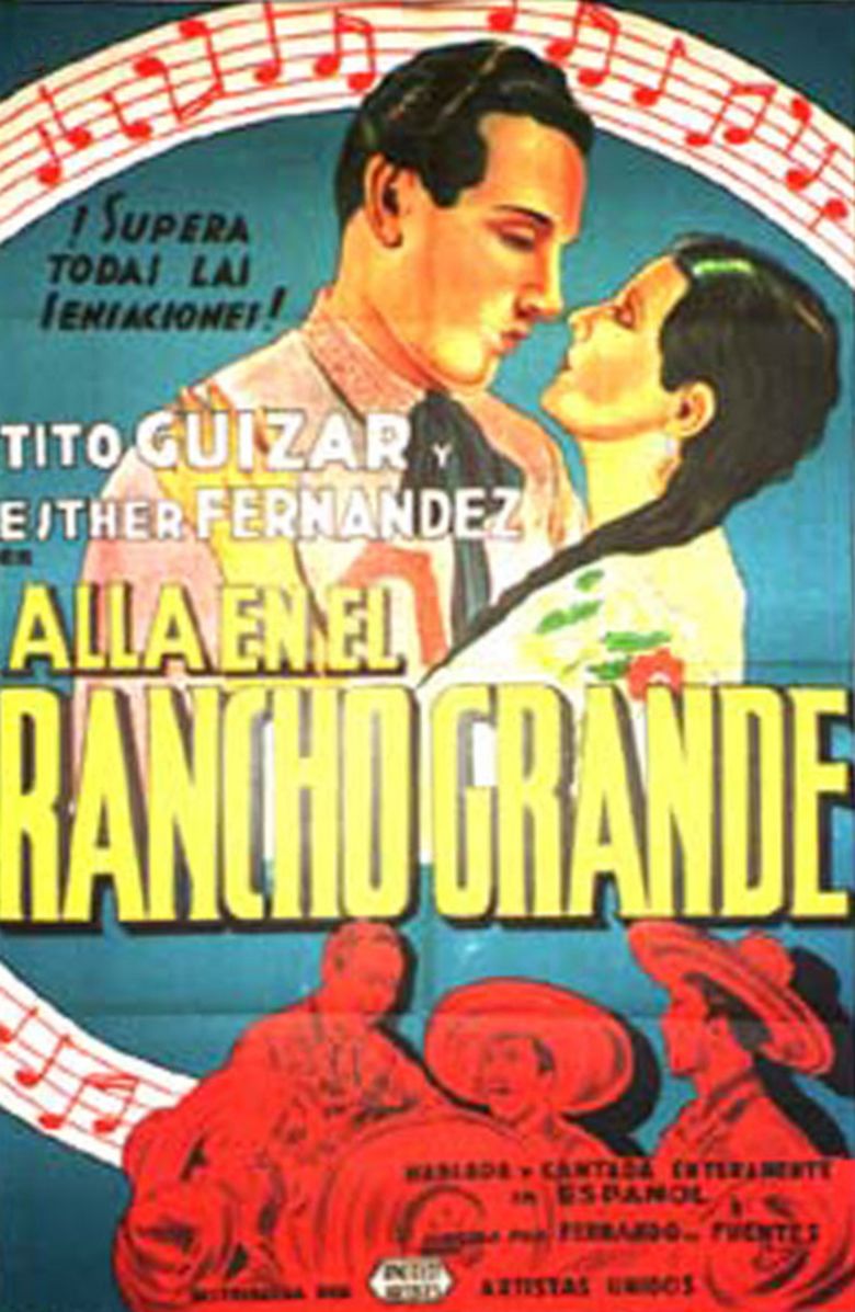 Alla en el Rancho Grande movie poster