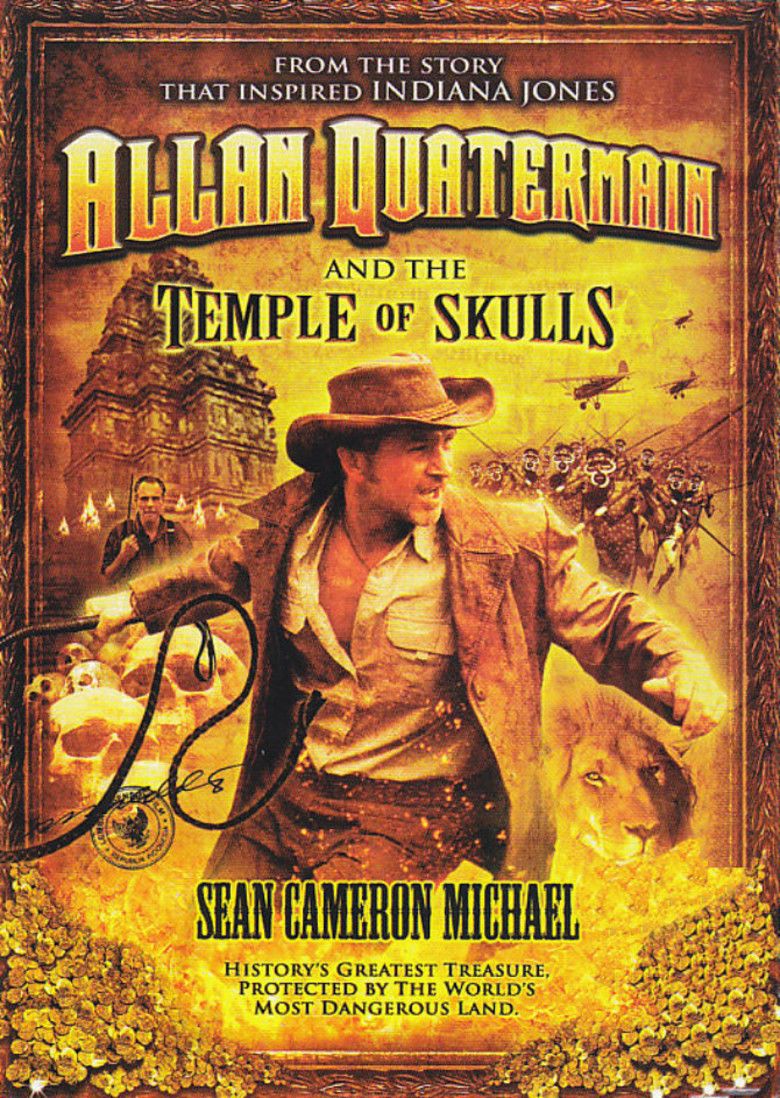 Allan Quatermain and the Temple of Skulls movie poster