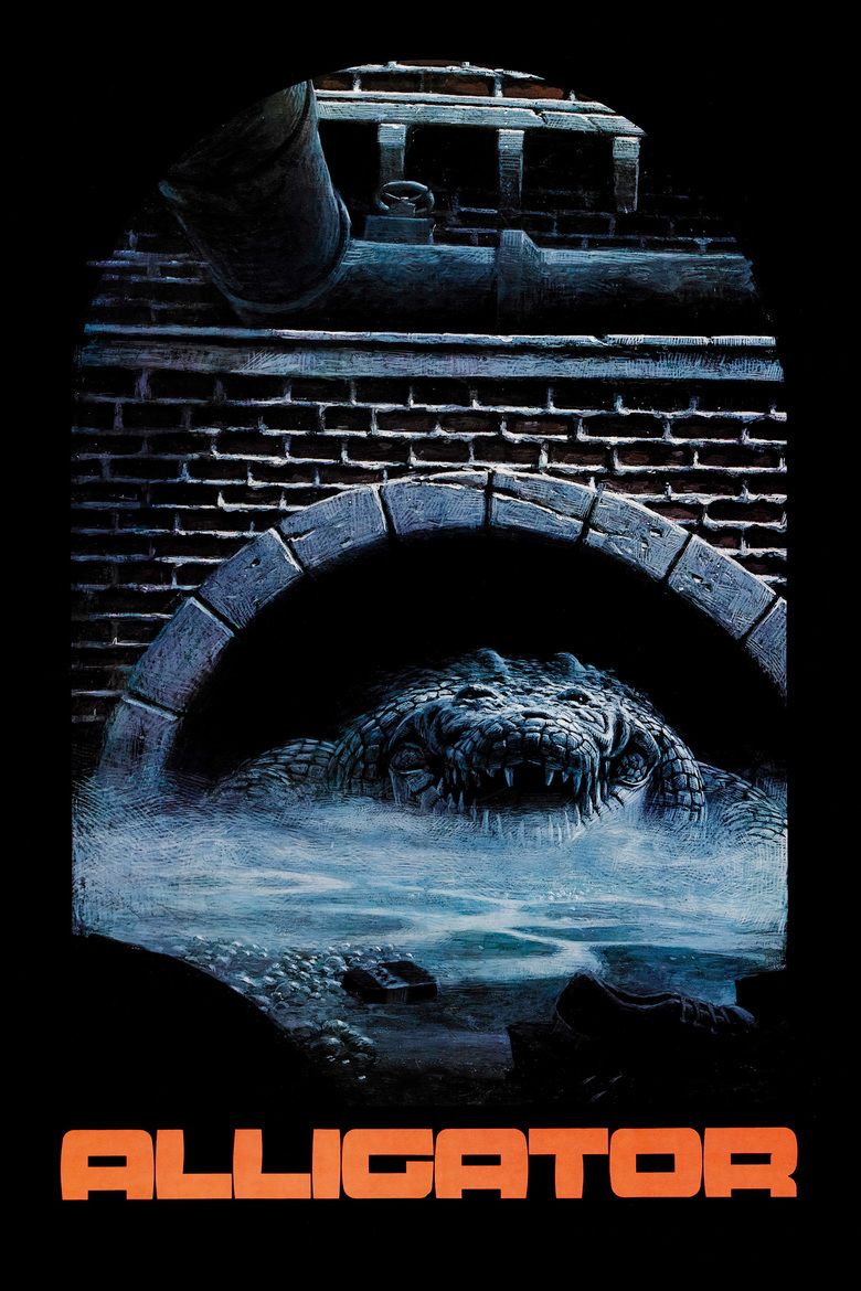 Alligator (film) movie poster