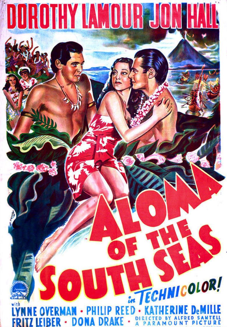 Aloma of the South Seas (1941 film) movie poster
