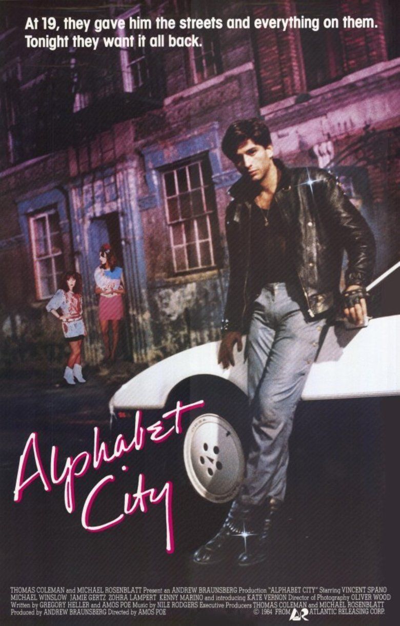 Alphabet City (film) movie poster
