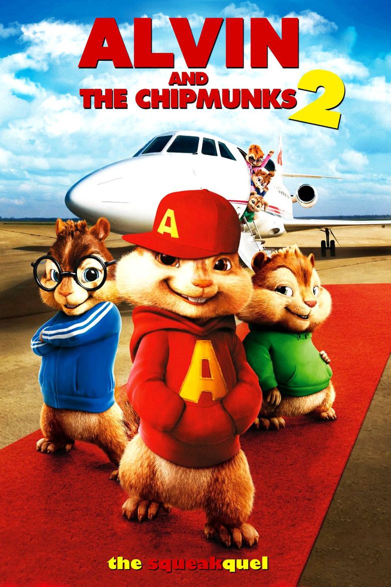 Alvin and the Chipmunks: The Squeakquel movie poster