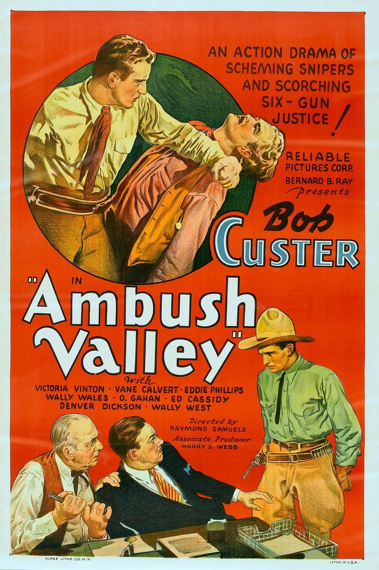 Ambush Valley movie poster