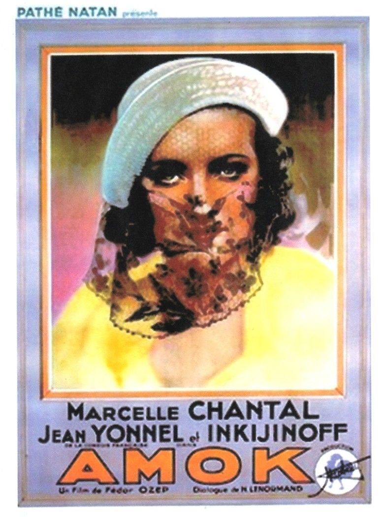 Amok (1934 film) movie poster