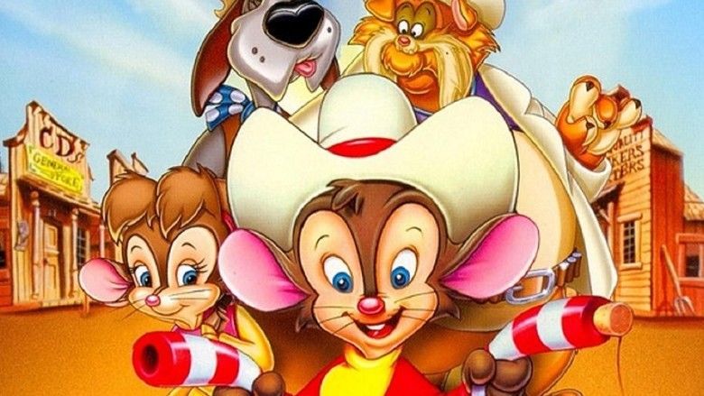 An American Tail: Fievel Goes West movie scenes