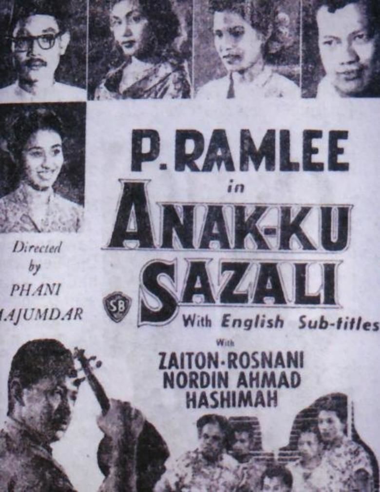 Anak ku Sazali movie poster