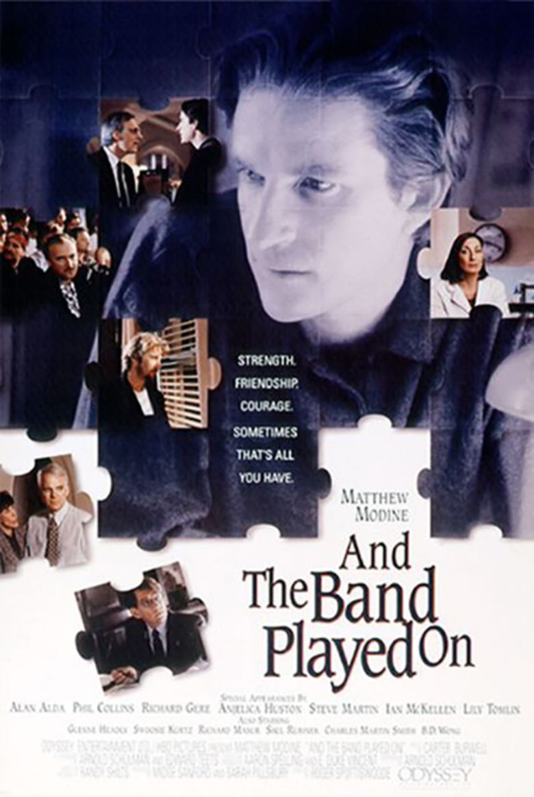And the Band Played On (film) movie poster