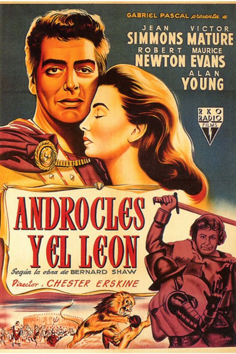 Androcles and the Lion (film) movie poster