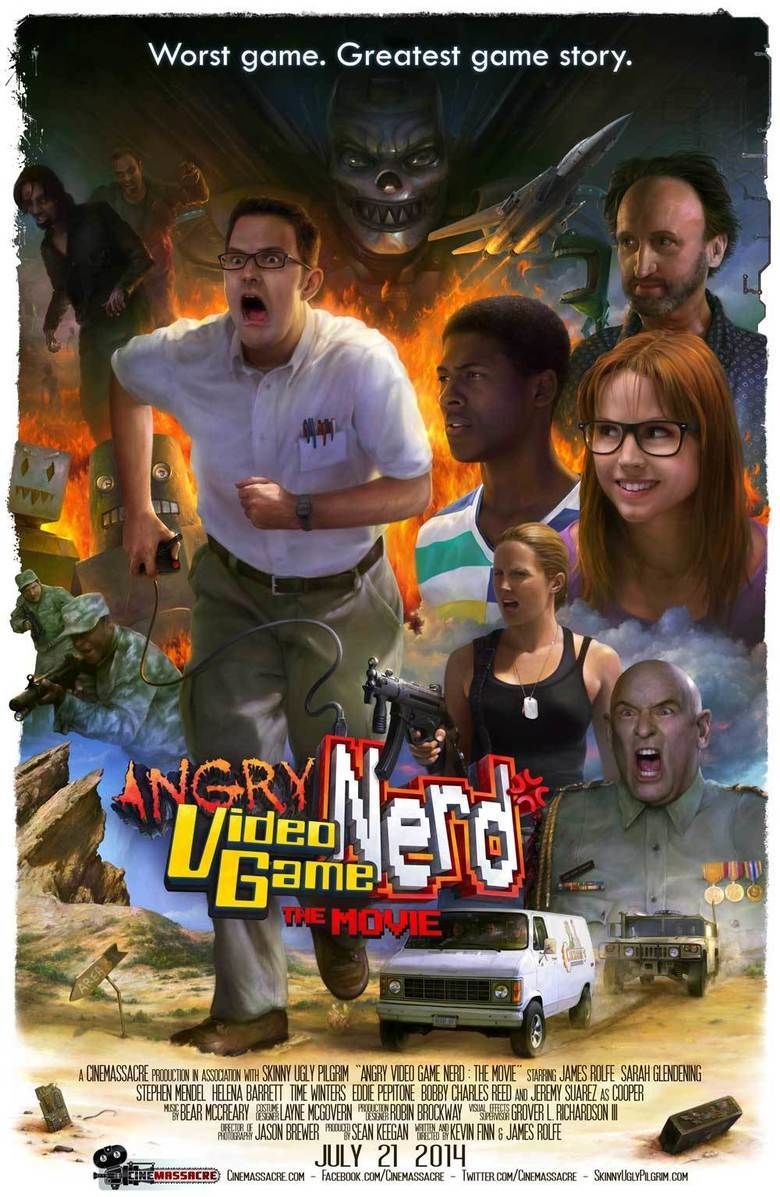 Angry Video Game Nerd: The Movie movie poster