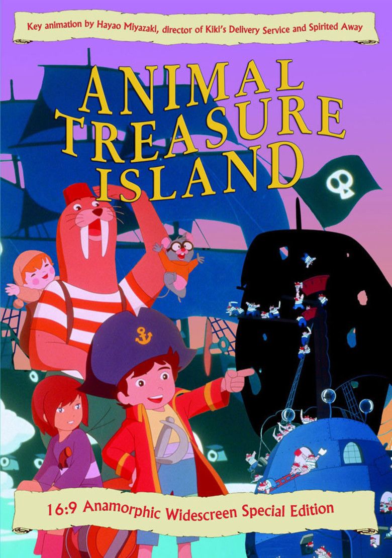 Animal Treasure Island movie poster