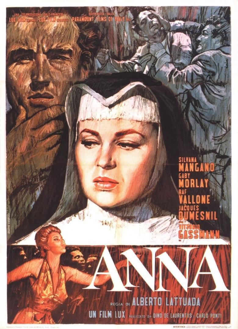 Anna (1951 film) movie poster