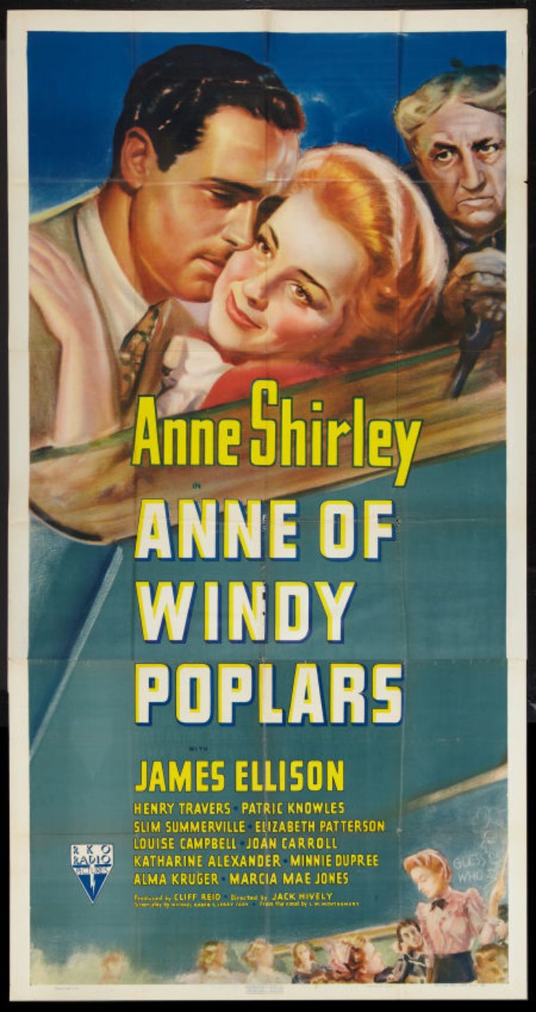 Anne of Windy Poplars (film) movie poster