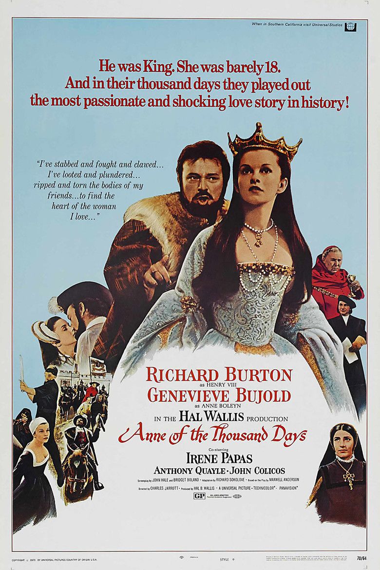 Anne of the Thousand Days movie poster