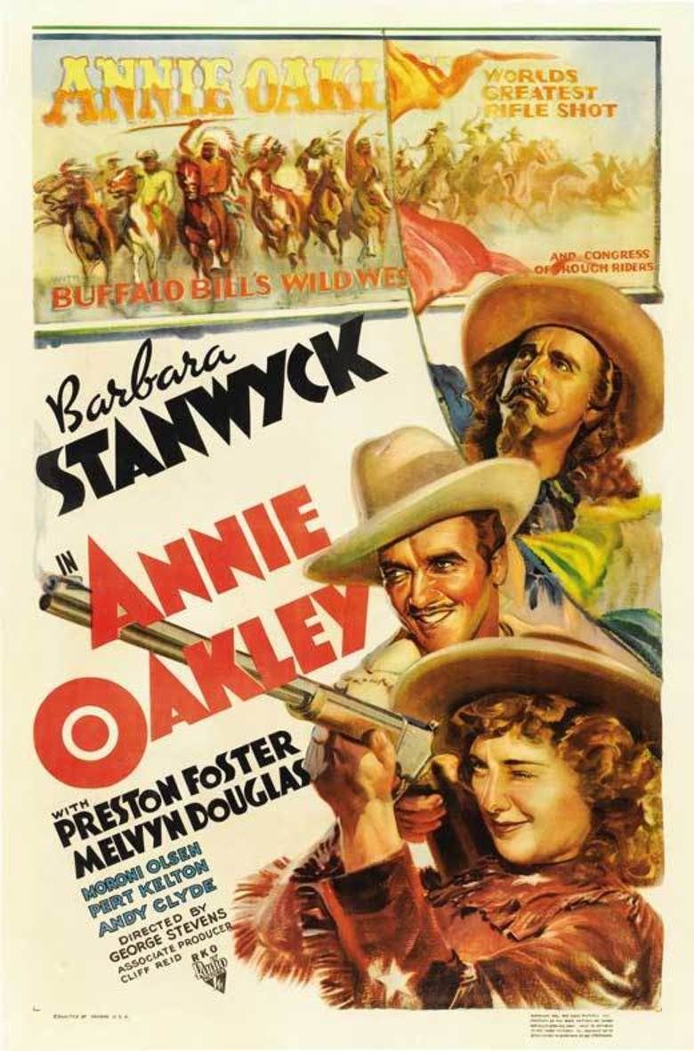 Annie Oakley (film) movie poster